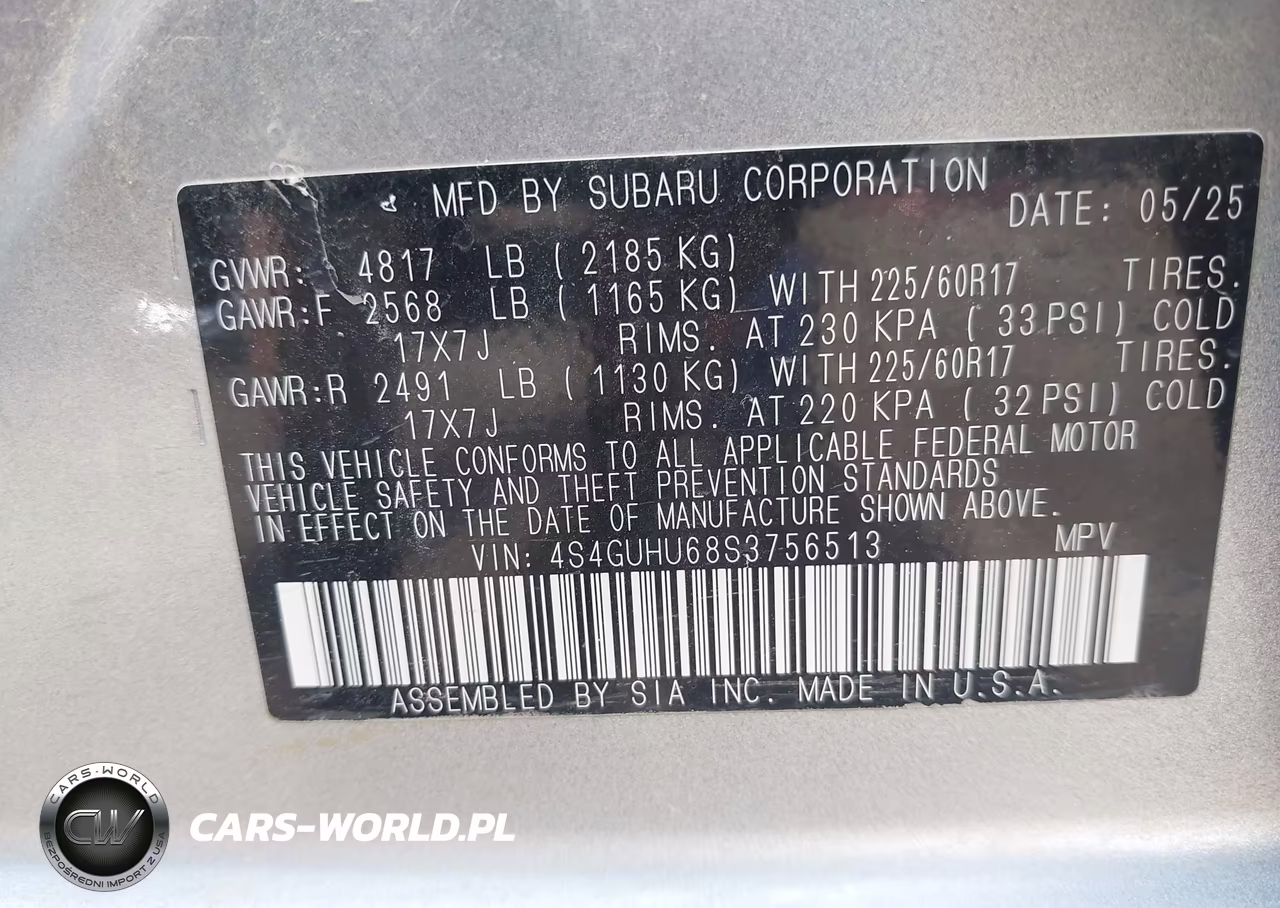 2025 Subaru Crosstrek Wilderness VIN:4S4GUHU68S3756513 - 9