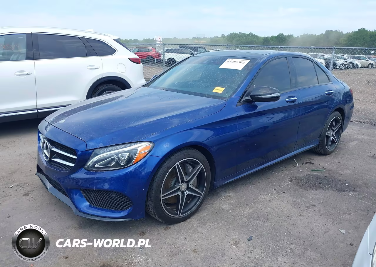 2017 Mercedes-Benz C 300 Sport 4Matic VIN:55SWF4KB6HU193443 - 2