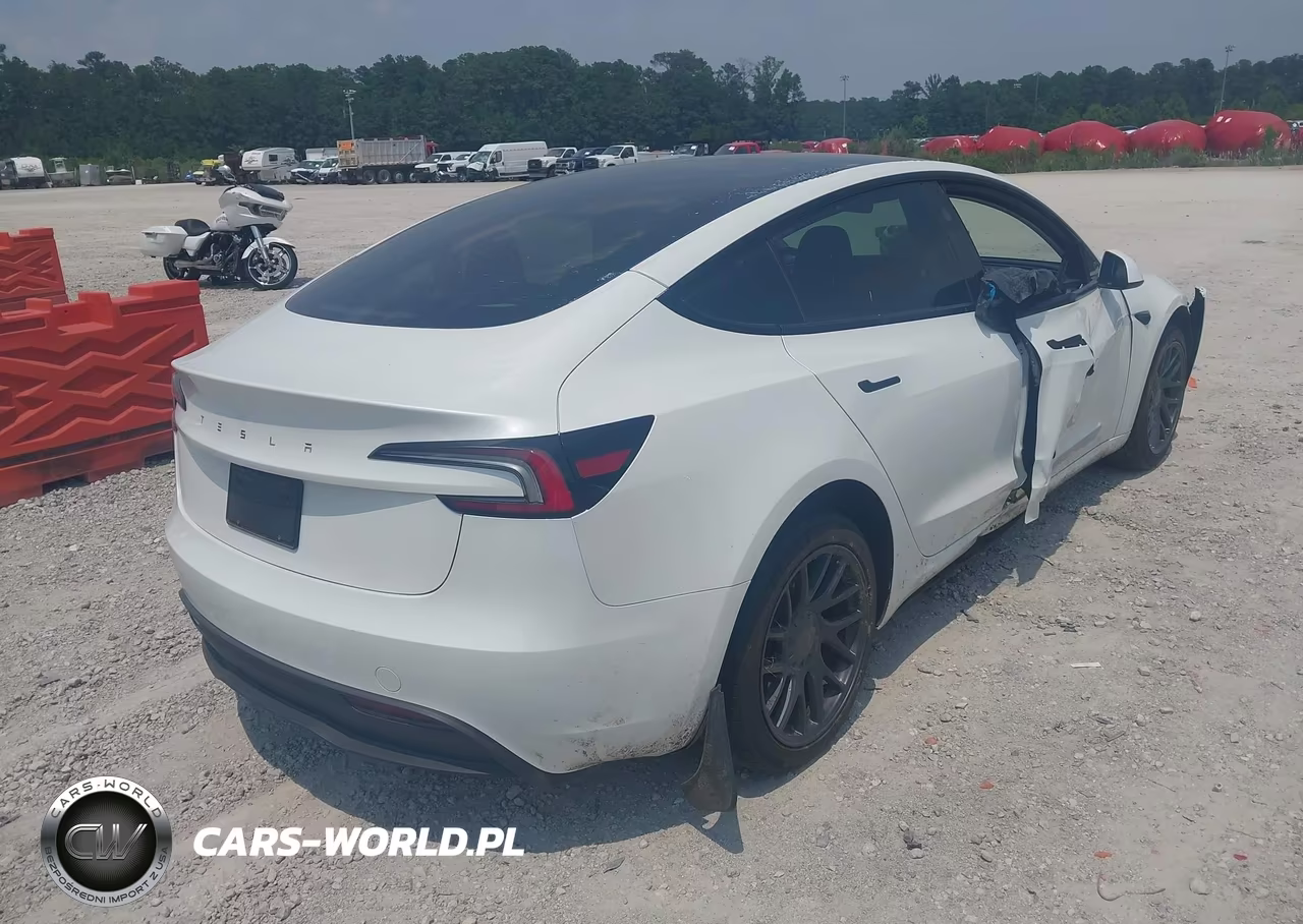 2025 Tesla Model 3 Long Range Rear-Wheel Drive-Standard Rear-Wheel Drive VIN:5YJ3E1EA6SF890000 - 4