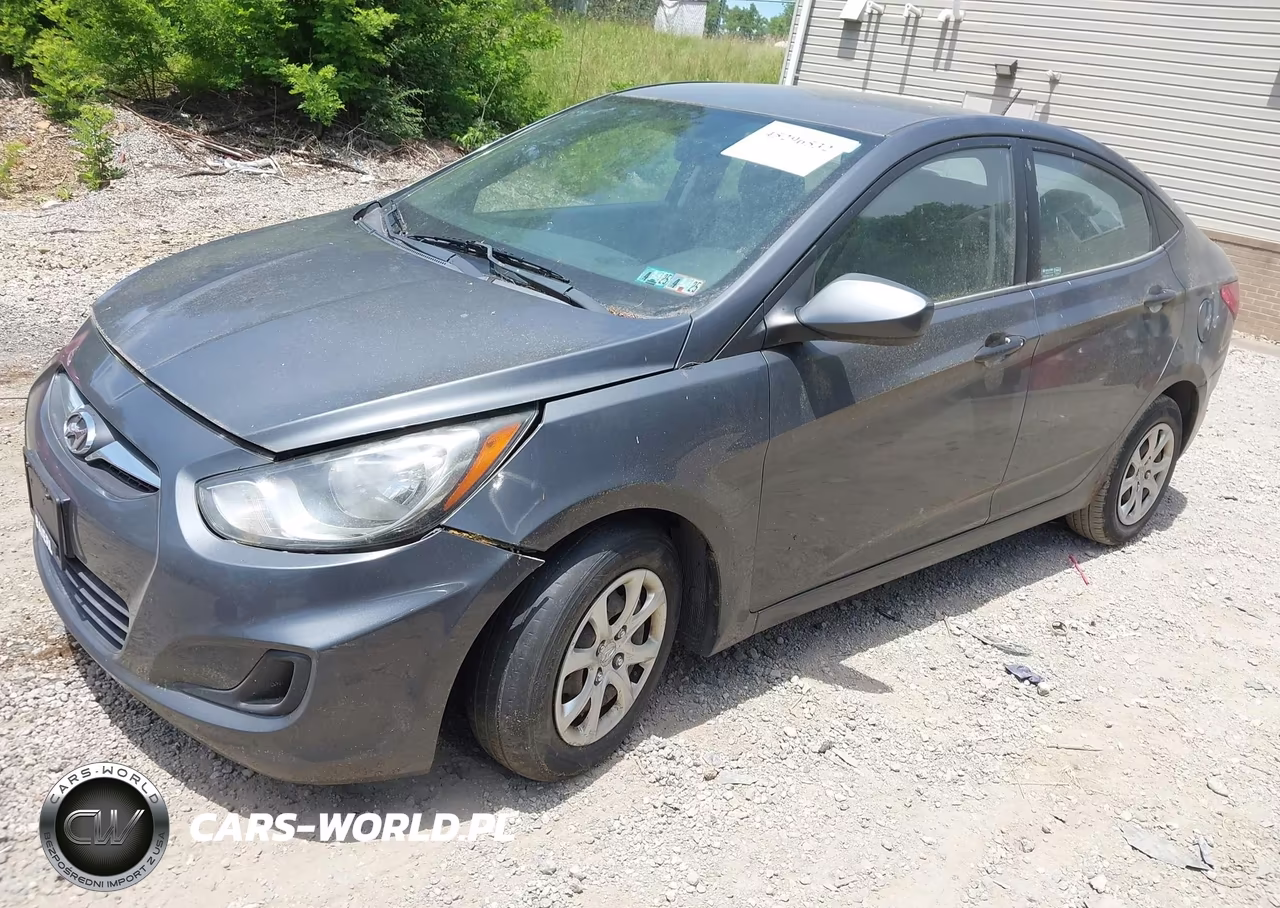 2012 Hyundai Accent Gls VIN:KMHCT4AE2CU095563 - 2