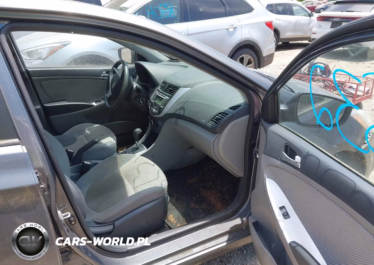 2012 Hyundai Accent Gls VIN:KMHCT4AE2CU095563 - 5