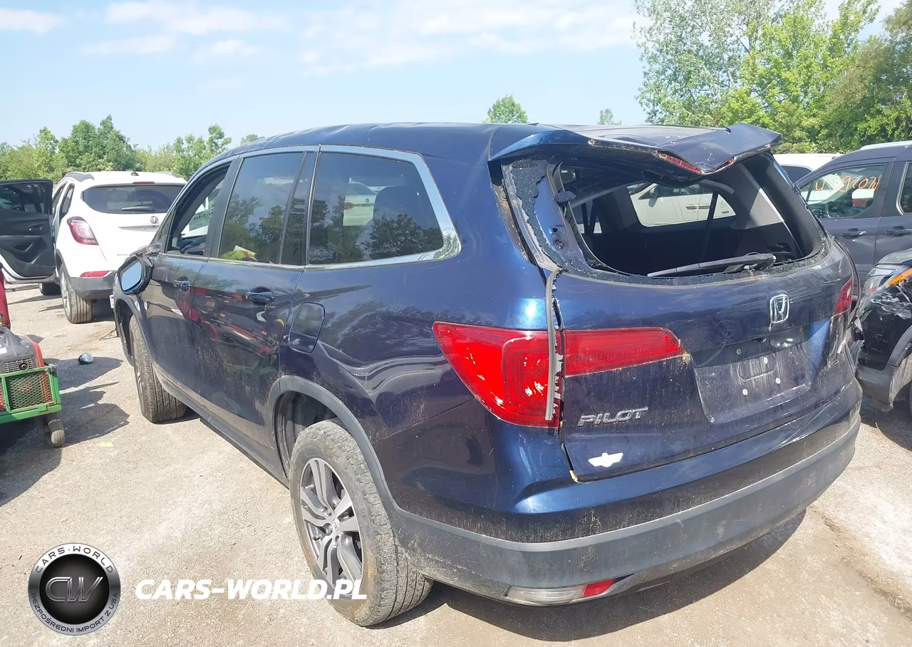 2017 Honda Pilot Ex VIN:5FNYF6H30HB072378 - 3