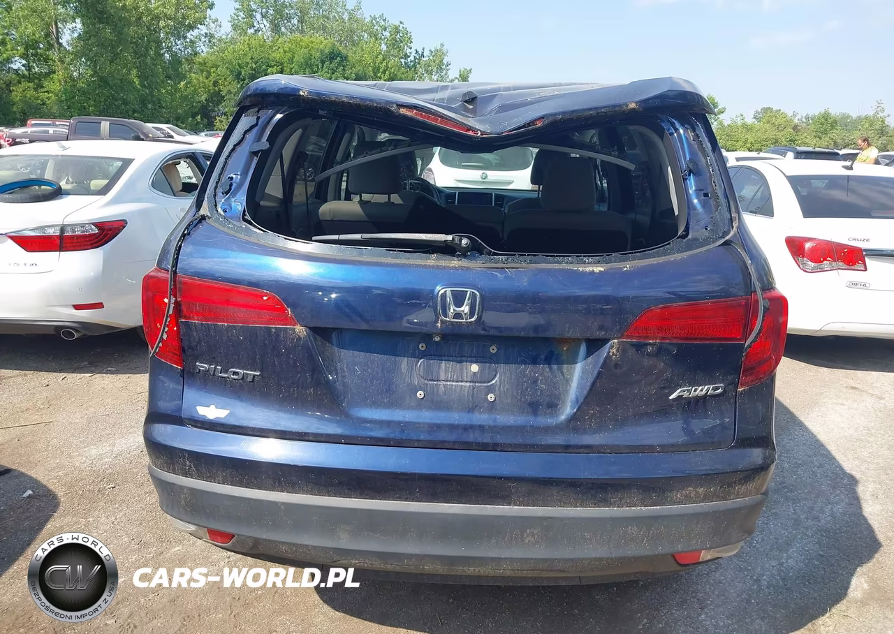 2017 Honda Pilot Ex VIN:5FNYF6H30HB072378 - 6