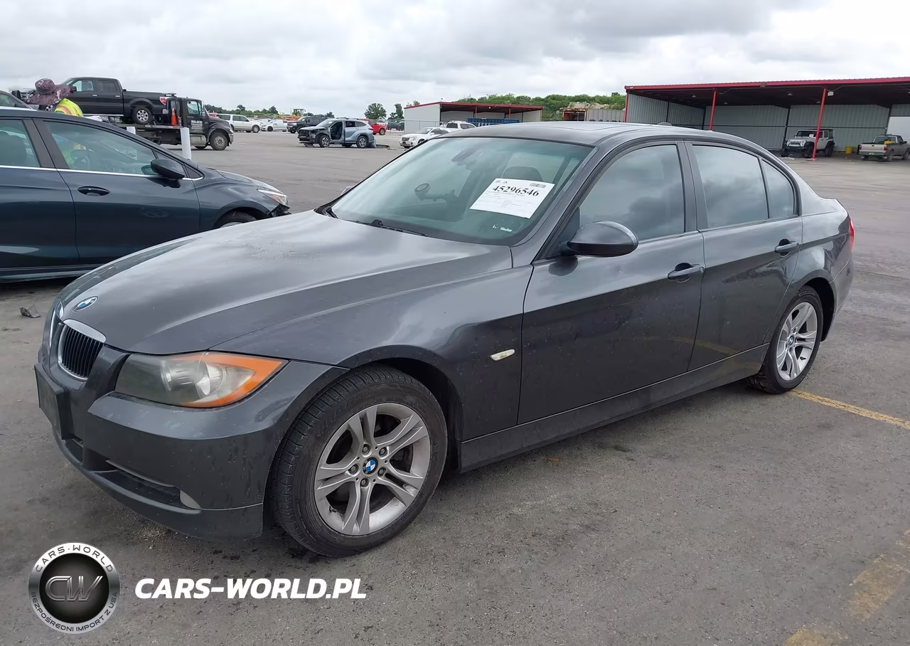 2008 BMW 328I VIN:WBAVA335X8KX88830 - 2