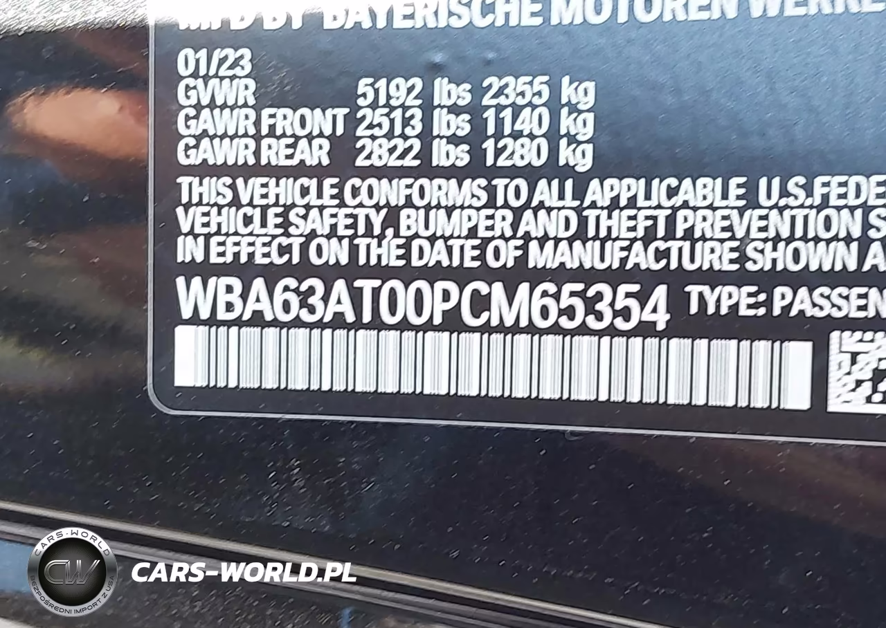 2023 BMW M440I xDrive VIN:WBA63AT00PCM65354 - 9