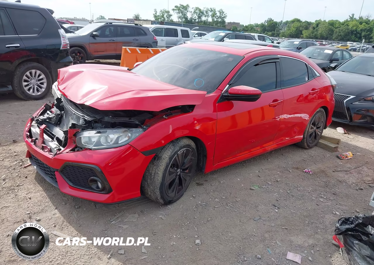 2018 Honda Civic Ex VIN:SHHFK7H56JU220919 - 2