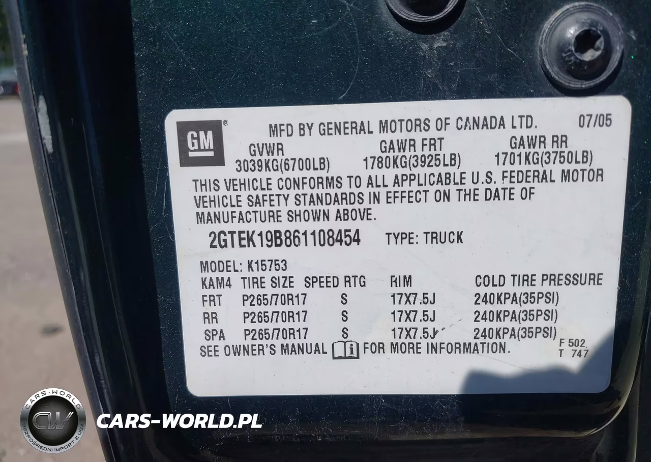2006 GMC Sierra 1500 Sle1 VIN:2GTEK19B861108454 - 9
