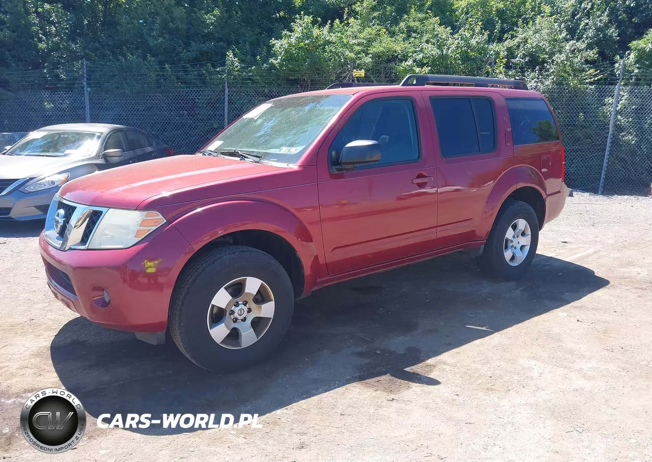 2008 Nissan Pathfinder S VIN:5N1AR18B78C651055 - 2