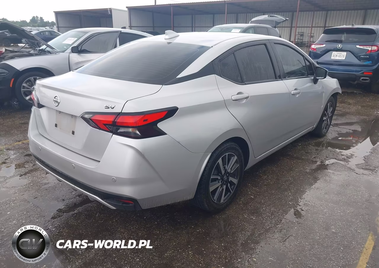 2021 Nissan Versa Sv Xtronic Cvt VIN:3N1CN8EV6ML845349 - 4