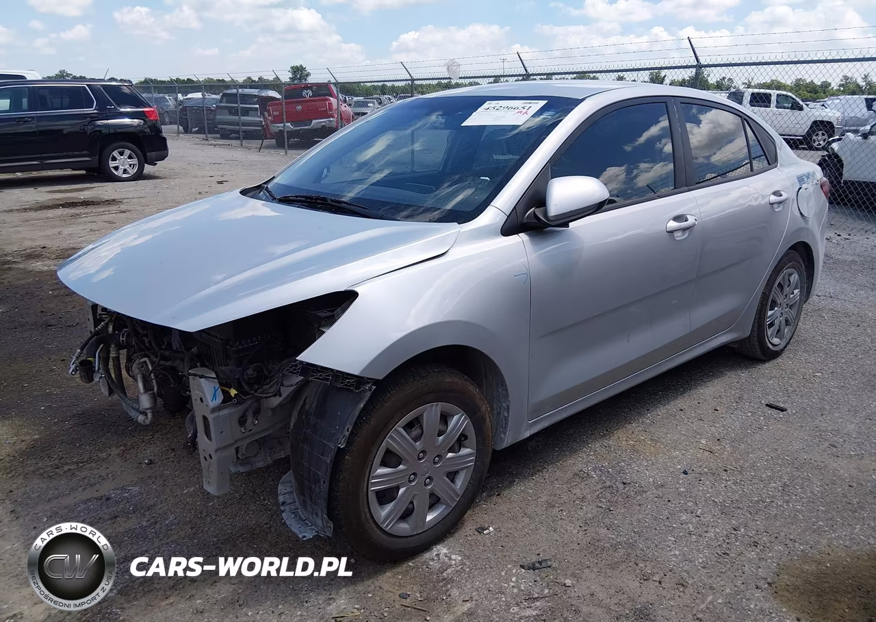 2022 Kia Rio Lx VIN:3KPA24AD8NE465938 - 2