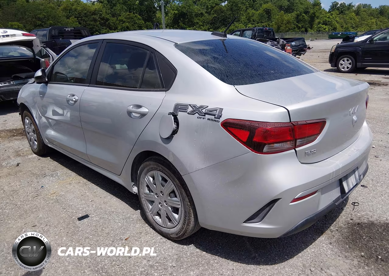 2022 Kia Rio Lx VIN:3KPA24AD8NE465938 - 3