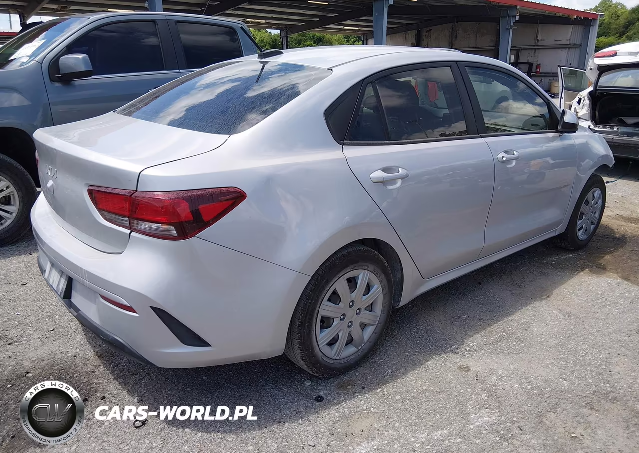 2022 Kia Rio Lx VIN:3KPA24AD8NE465938 - 4