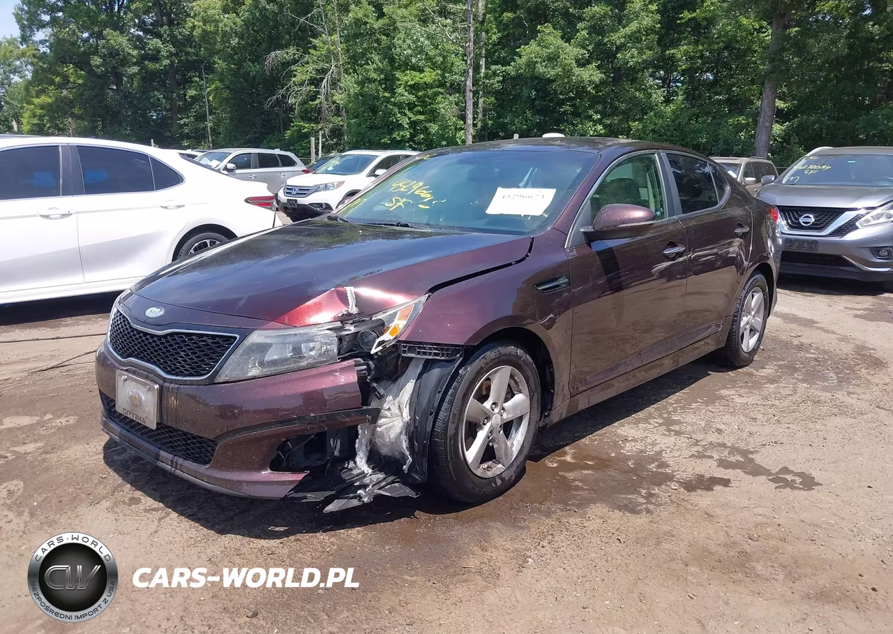 2014 Kia Optima Lx VIN:5XXGM4A78EG305127 - 2