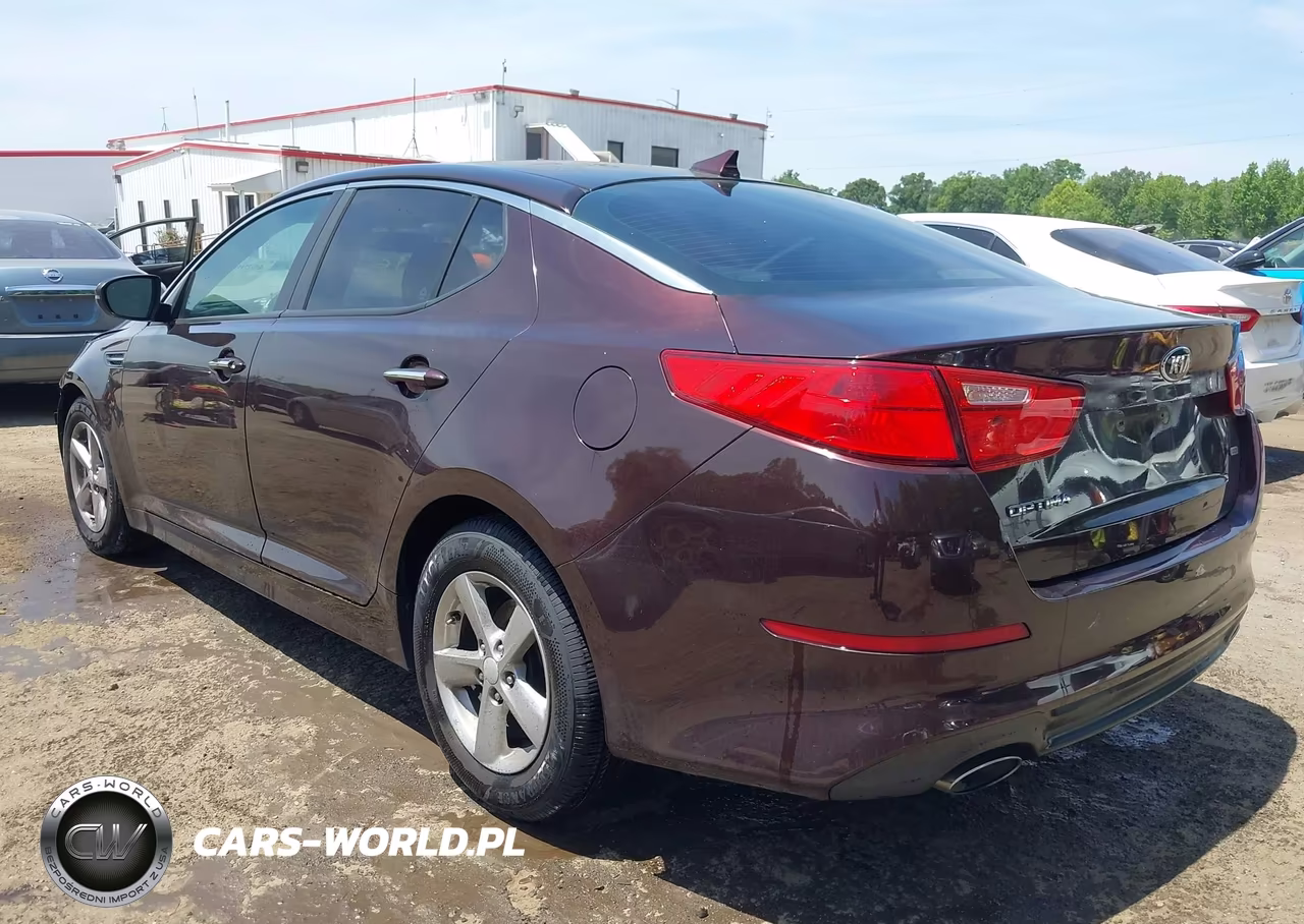 2014 Kia Optima Lx VIN:5XXGM4A78EG305127 - 3