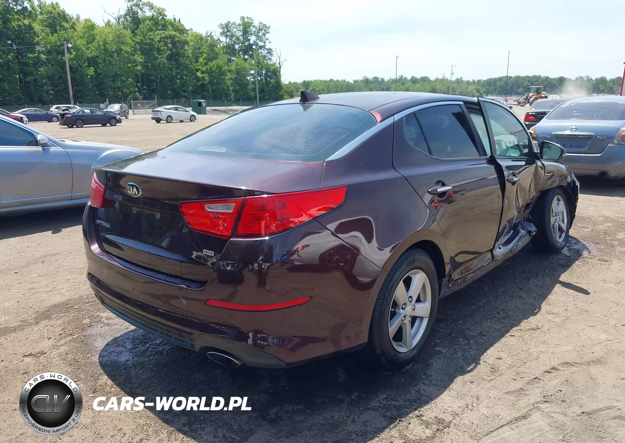 2014 Kia Optima Lx VIN:5XXGM4A78EG305127 - 4