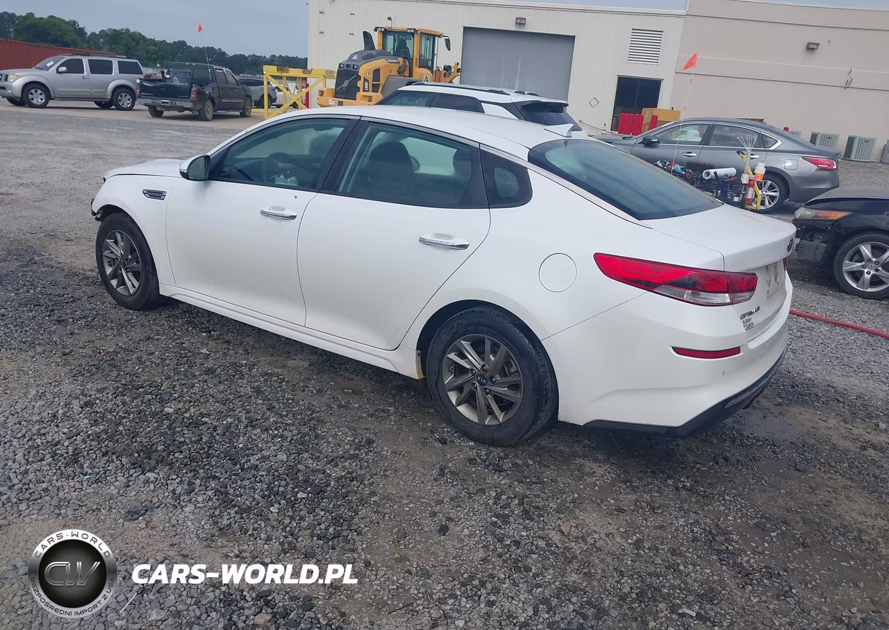 2019 Kia Optima Lx VIN:5XXGT4L38KG333230 - 3