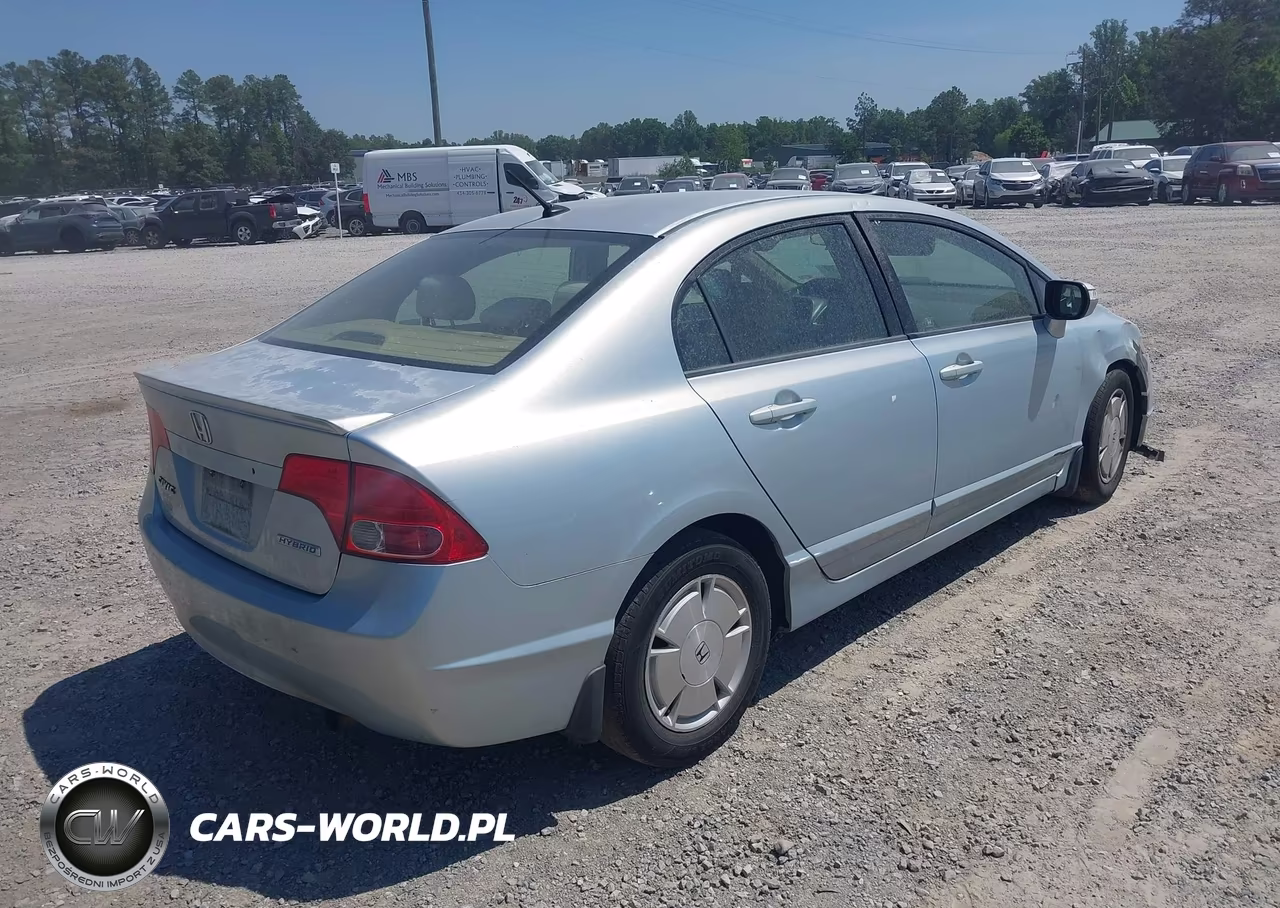 2007 Honda Civic Hybrid VIN:JHMFA36277S032247 - 4