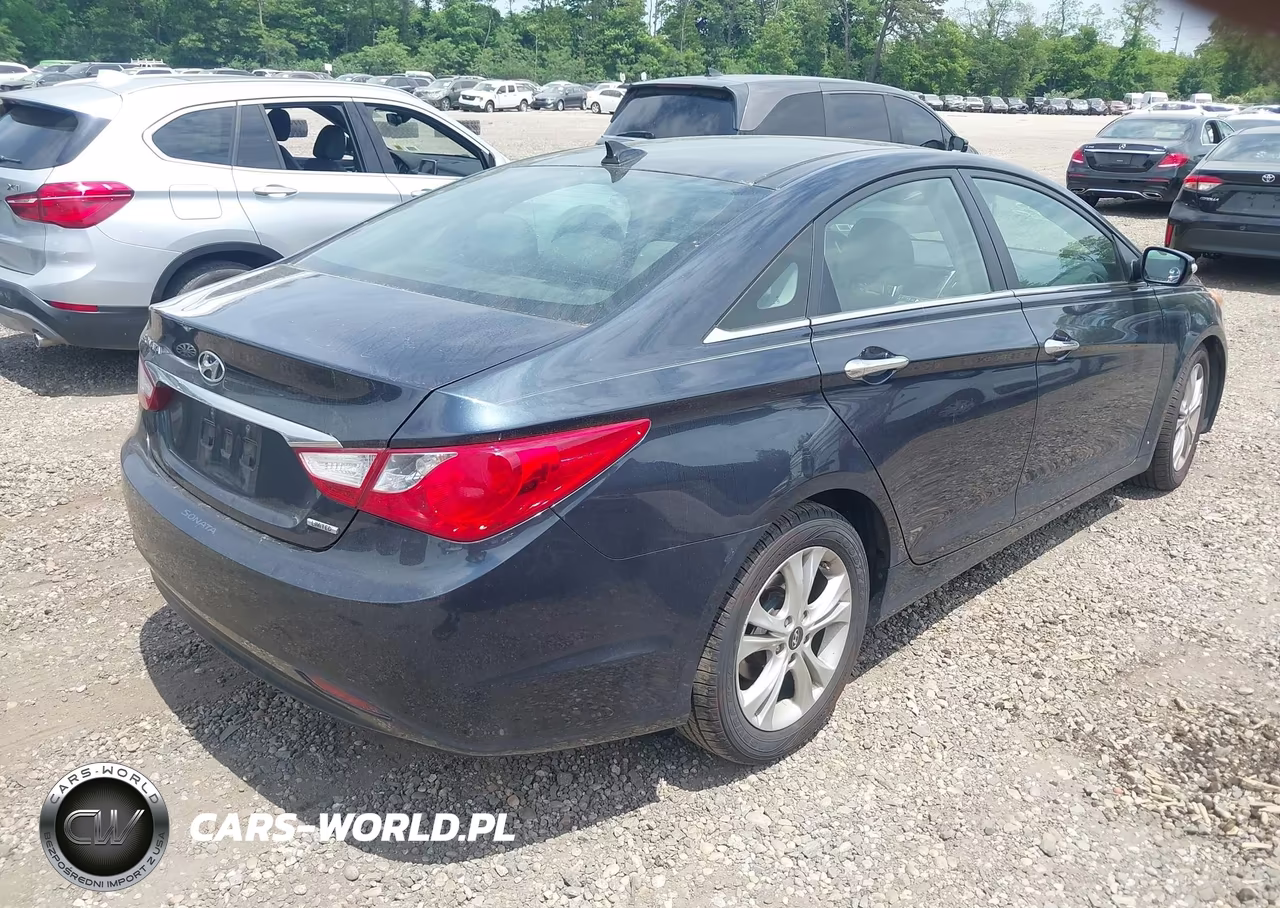 2013 Hyundai Sonata Limited VIN:5NPEC4AC1DH619499 - 4