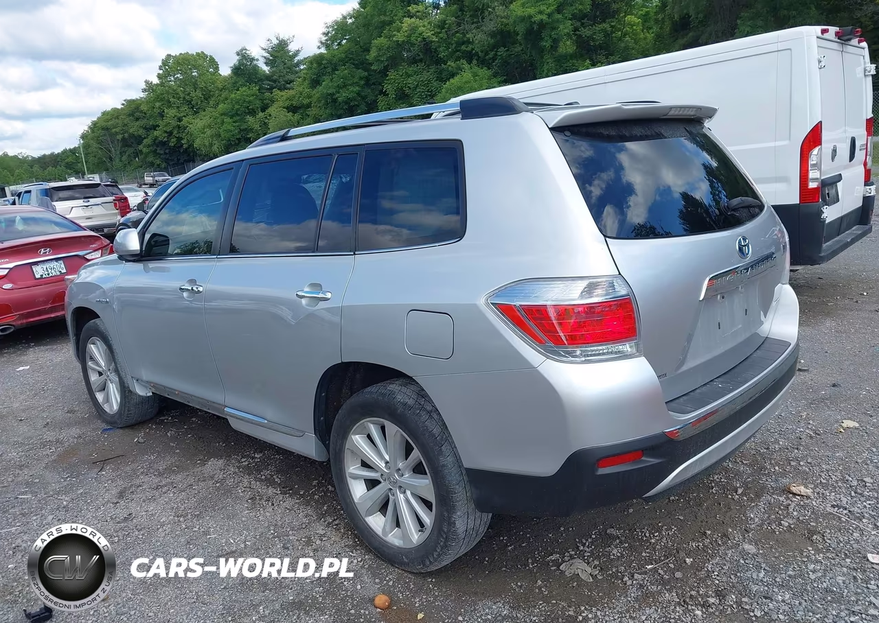2012 Toyota Highlander Hybrid Limited V6 VIN:JTEDC3EH4C2008762 - 3