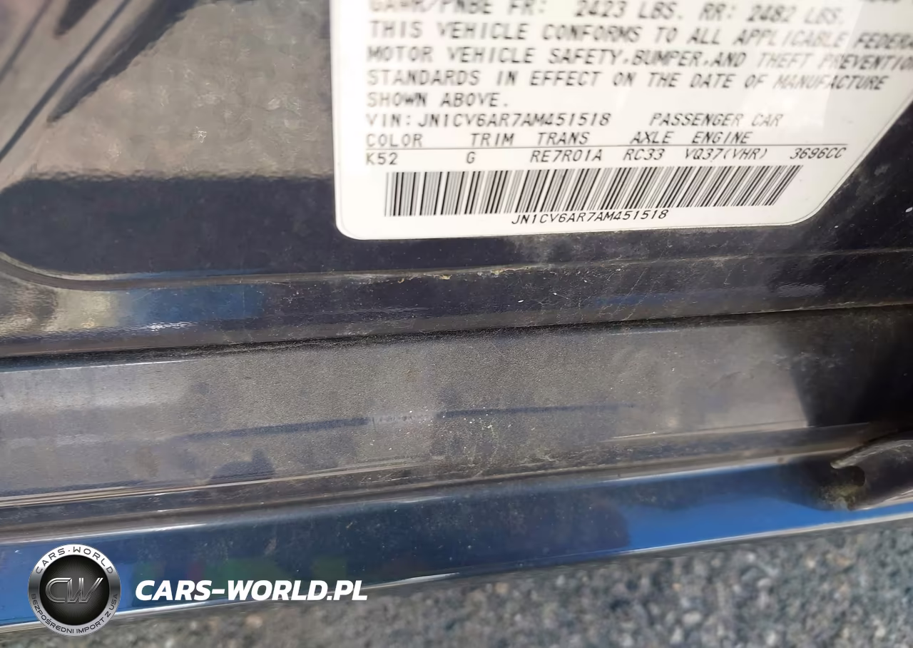 2010 Infiniti G37 Sedan X VIN:JN1CV6AR7AM451518 - 9