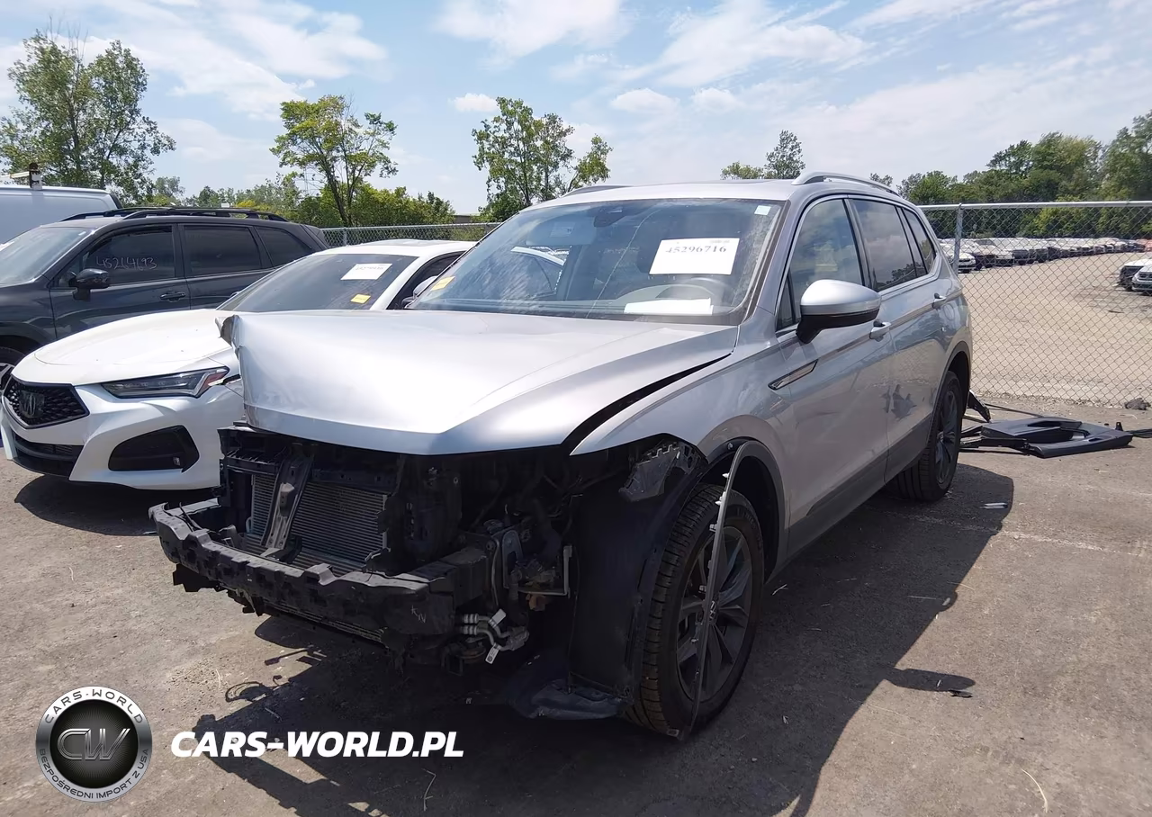 2022 Volkswagen Tiguan 2.0T Se VIN:3VV2B7AX4NM026646 - 2