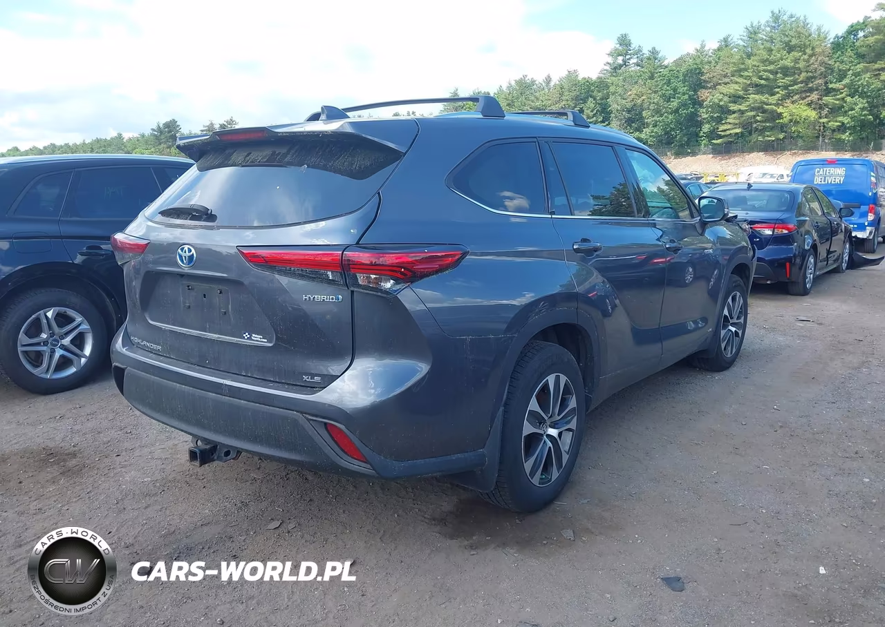 2020 Toyota Highlander Hybrid Xle VIN:5TDGBRCH2LS513525 - 4
