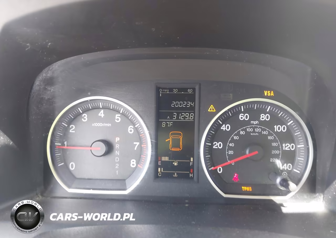 2008 Honda Cr-V Ex-L VIN:JHLRE48758C066509 - 7