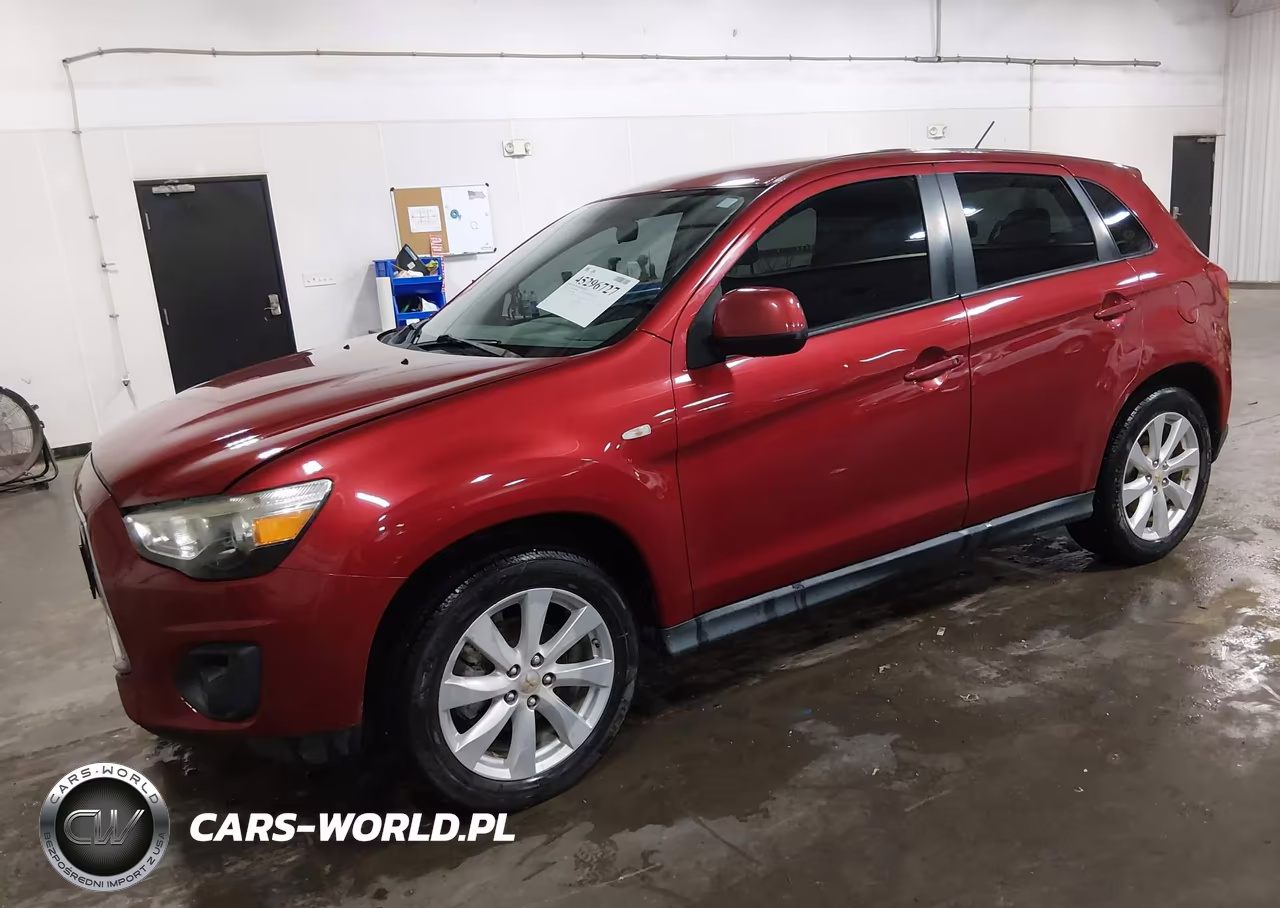 2014 Mitsubishi Outlander Sport Es VIN:4A4AR3AU4EE004598 - 2