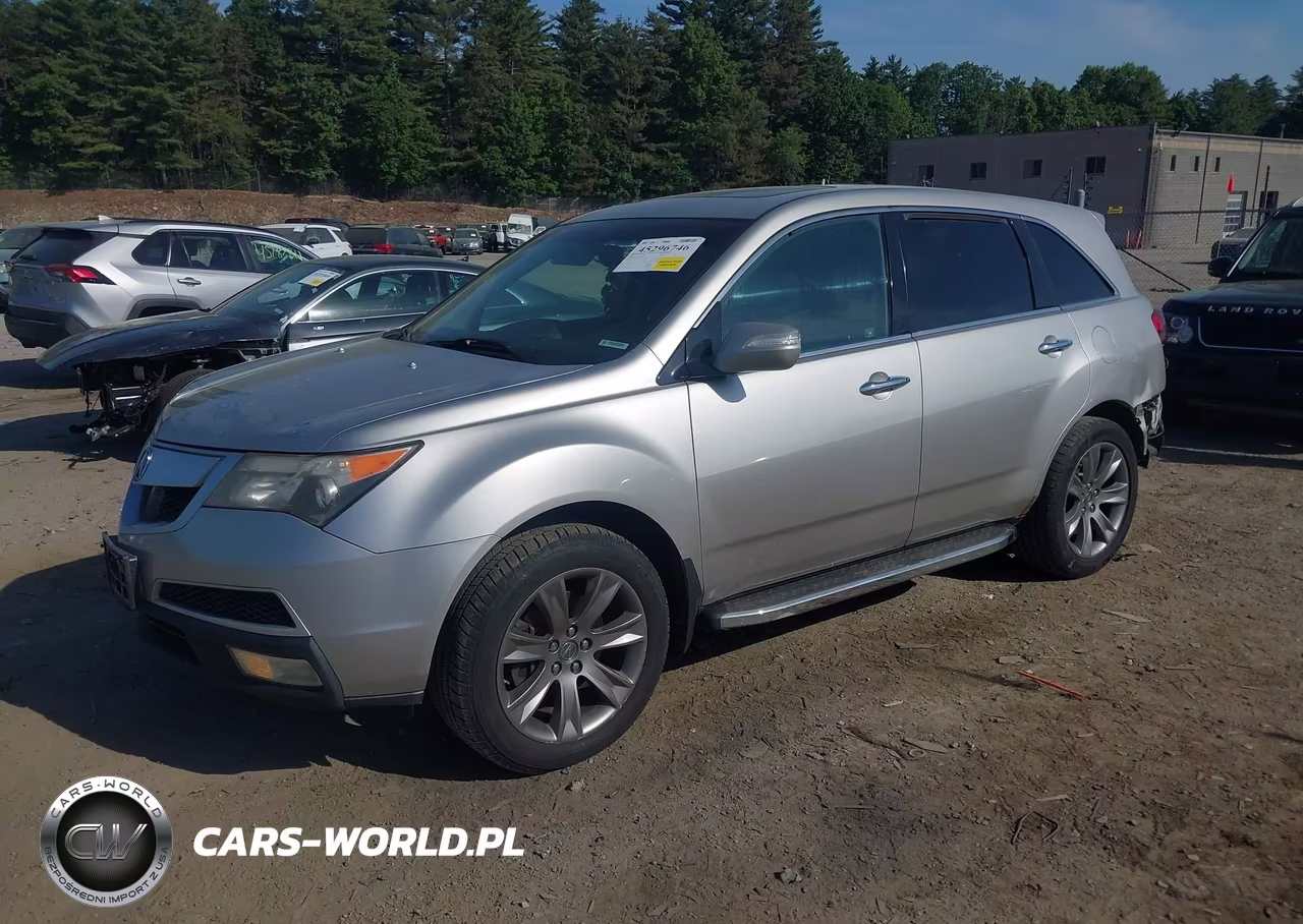 2010 Acura Mdx Advance Package VIN:2HNYD2H55AH512234 - 2