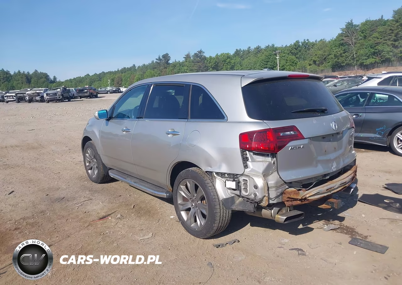 2010 Acura Mdx Advance Package VIN:2HNYD2H55AH512234 - 3