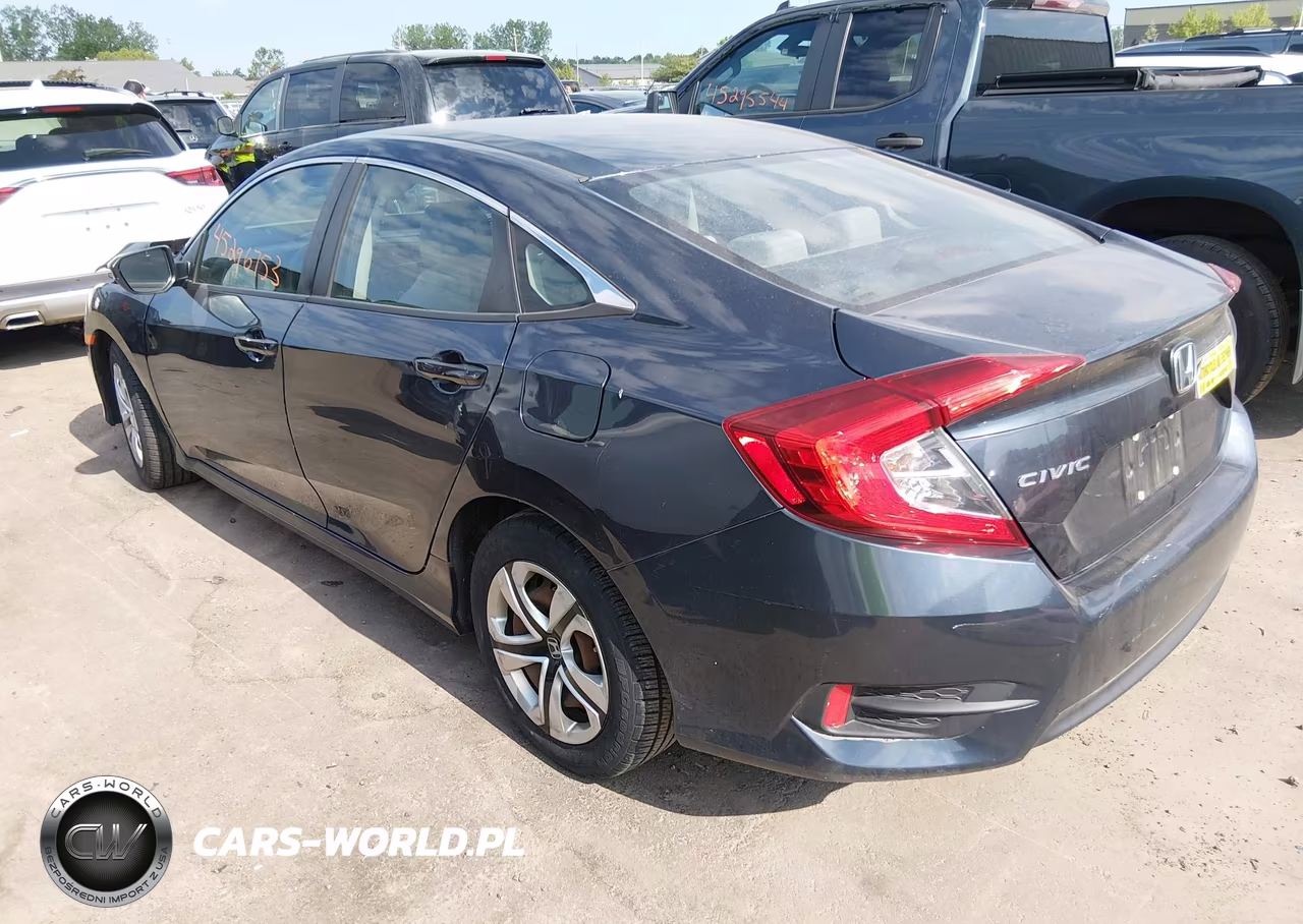 2017 Honda Civic Lx VIN:19XFC2F50HE221455 - 3