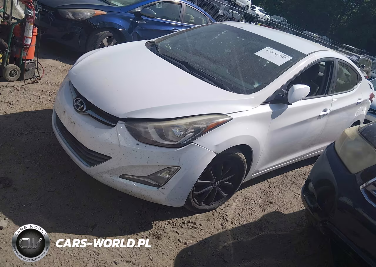 2015 Hyundai Elantra Se VIN:5NPDH4AE5FH556571 - 2