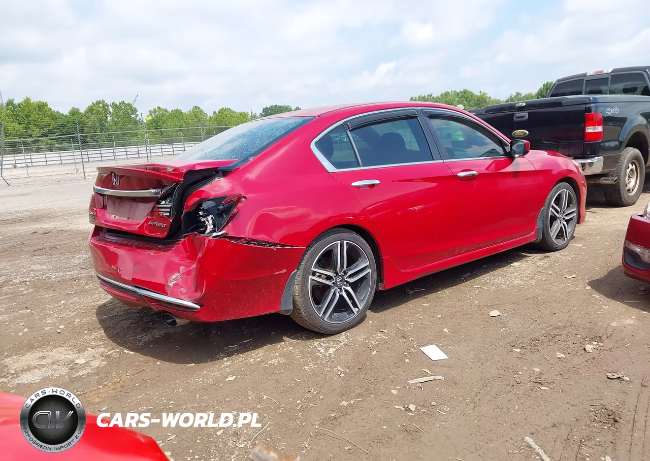 2016 Honda Accord Sport VIN:1HGCR2F5XGA038858 - 4