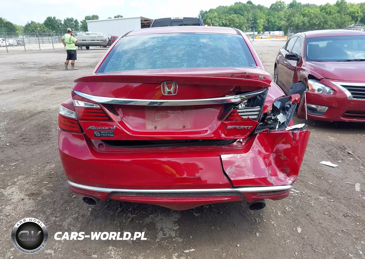 2016 Honda Accord Sport VIN:1HGCR2F5XGA038858 - 6