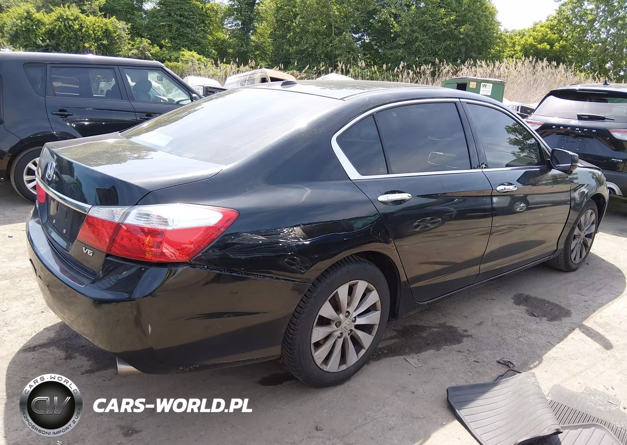2015 Honda Accord Ex-L V-6 VIN:1HGCR3F83FA011418 - 4