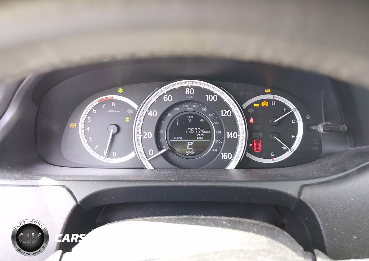 2015 Honda Accord Ex-L V-6 VIN:1HGCR3F83FA011418 - 7