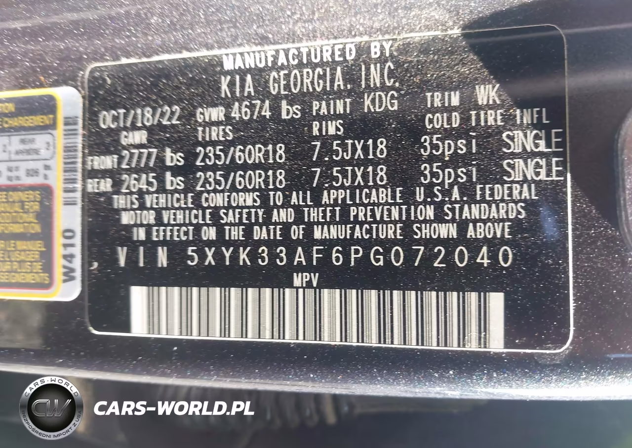 2023 Kia Sportage Ex VIN:5XYK33AF6PG072040 - 9