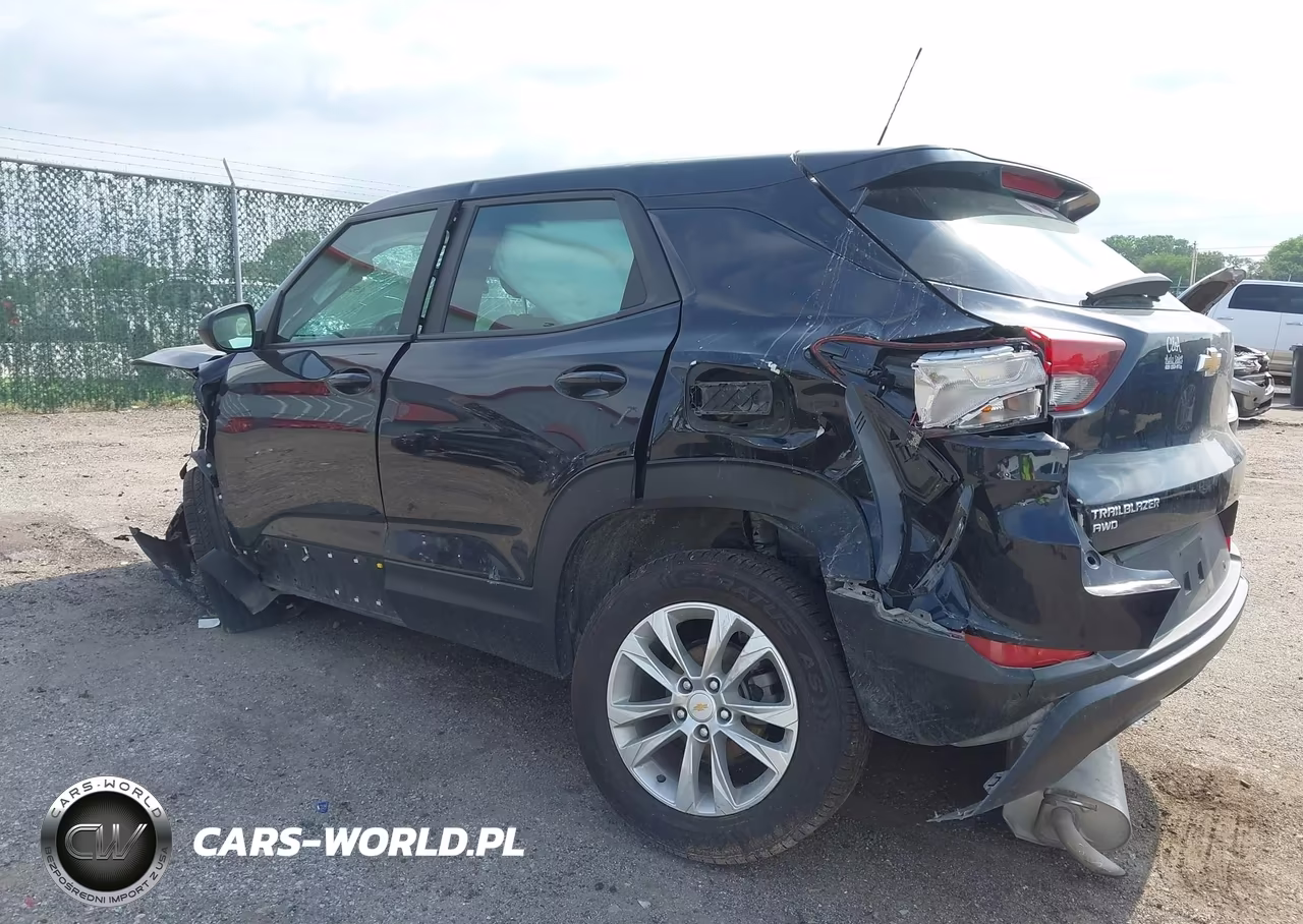 2021 Chevrolet Trailblazer Awd Ls VIN:KL79MNSL1MB086247 - 3