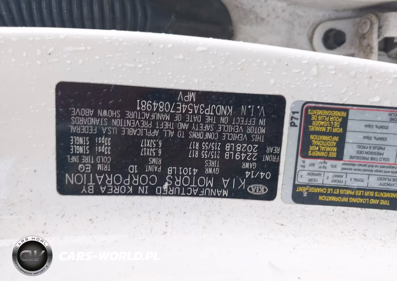 2014 Kia Soul + VIN:KNDJP3A54E7084981 - 9