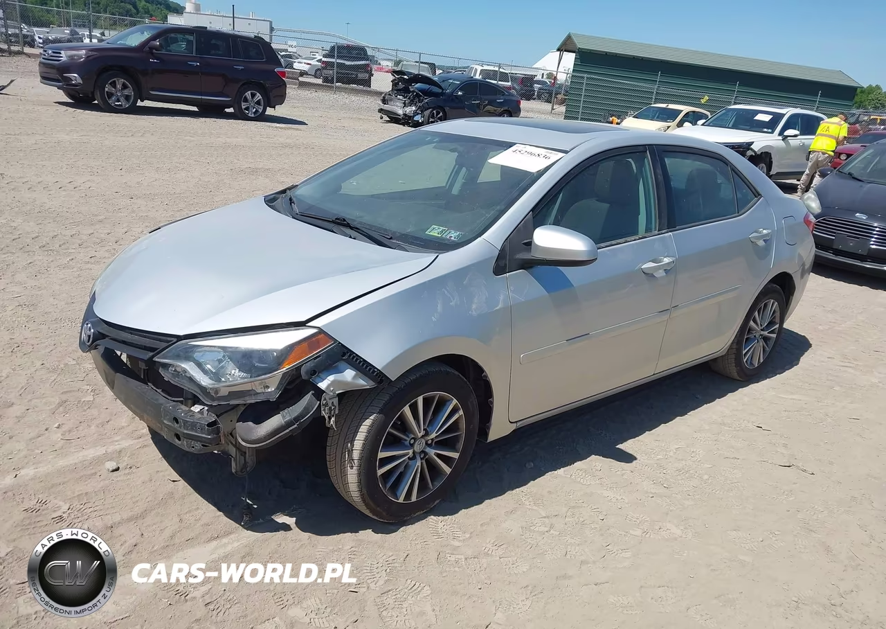 2014 Toyota Corolla Le Plus VIN:2T1BURHE8EC176678 - 2