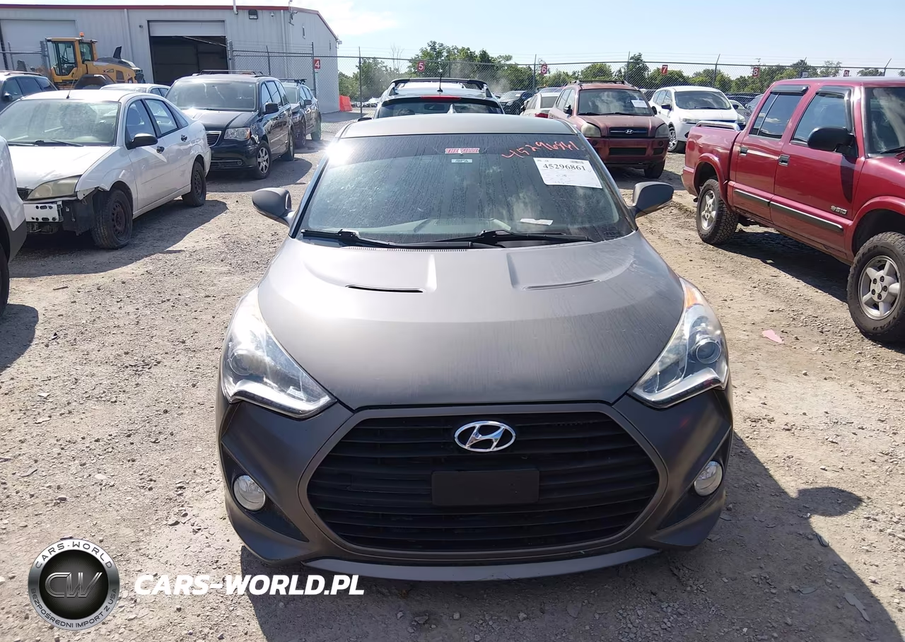 2015 Hyundai Veloster Turbo VIN:KMHTC6AE9FU218467 - 6