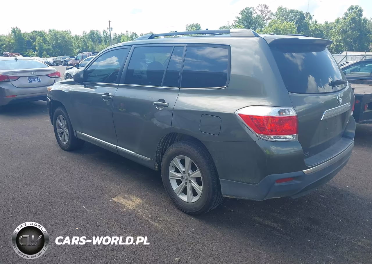 2012 Toyota Highlander Se V6 VIN:5TDBK3EH2CS133119 - 3