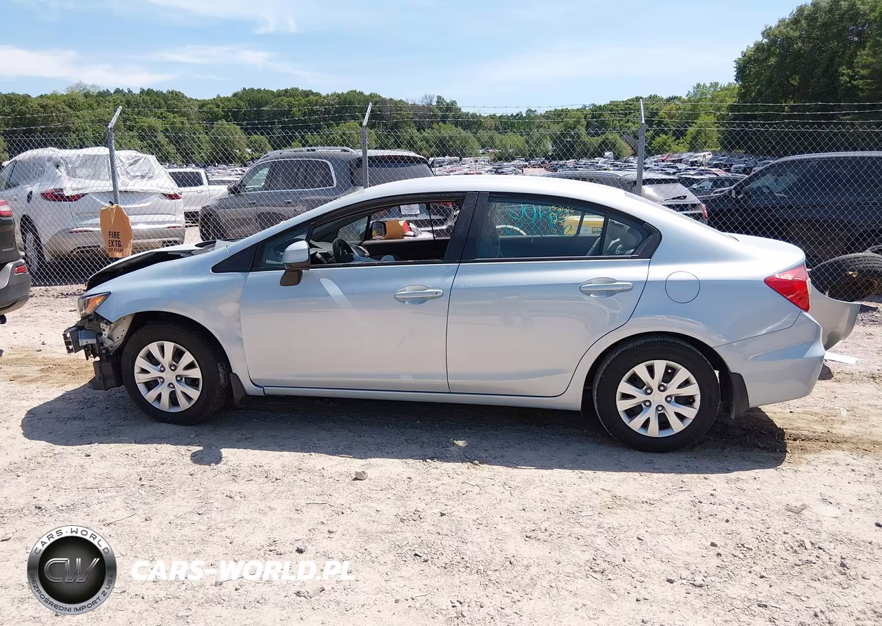 2012 Honda Civic Lx VIN:19XFB2F50CE043610 - 15