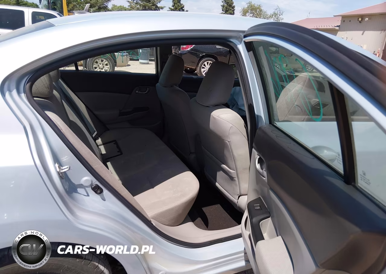 2012 Honda Civic Lx VIN:19XFB2F50CE043610 - 8