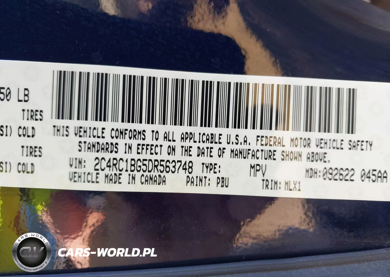 2013 Chrysler Town & Country Touring VIN:2C4RC1BG5DR563748 - 9