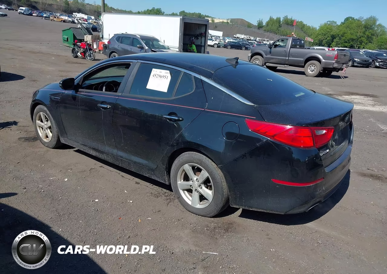 2015 Kia Optima Lx VIN:KNAGM4A73F5620291 - 3