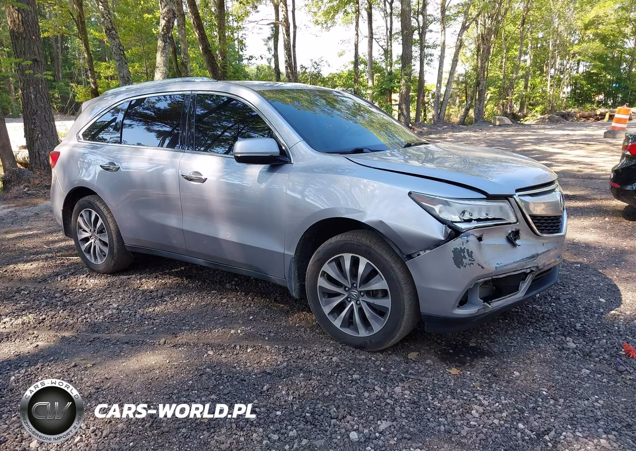 2016 Acura Mdx Technology Acurawatch Plus Packages-Technology Package – zdjęcie 1 z 16