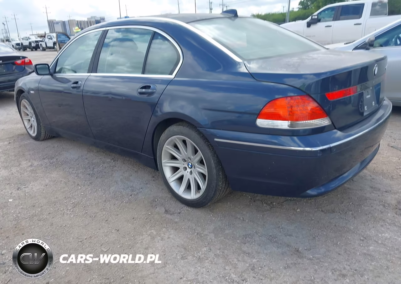 2004 BMW 745Li VIN:WBAGN63544DS52176 - 3