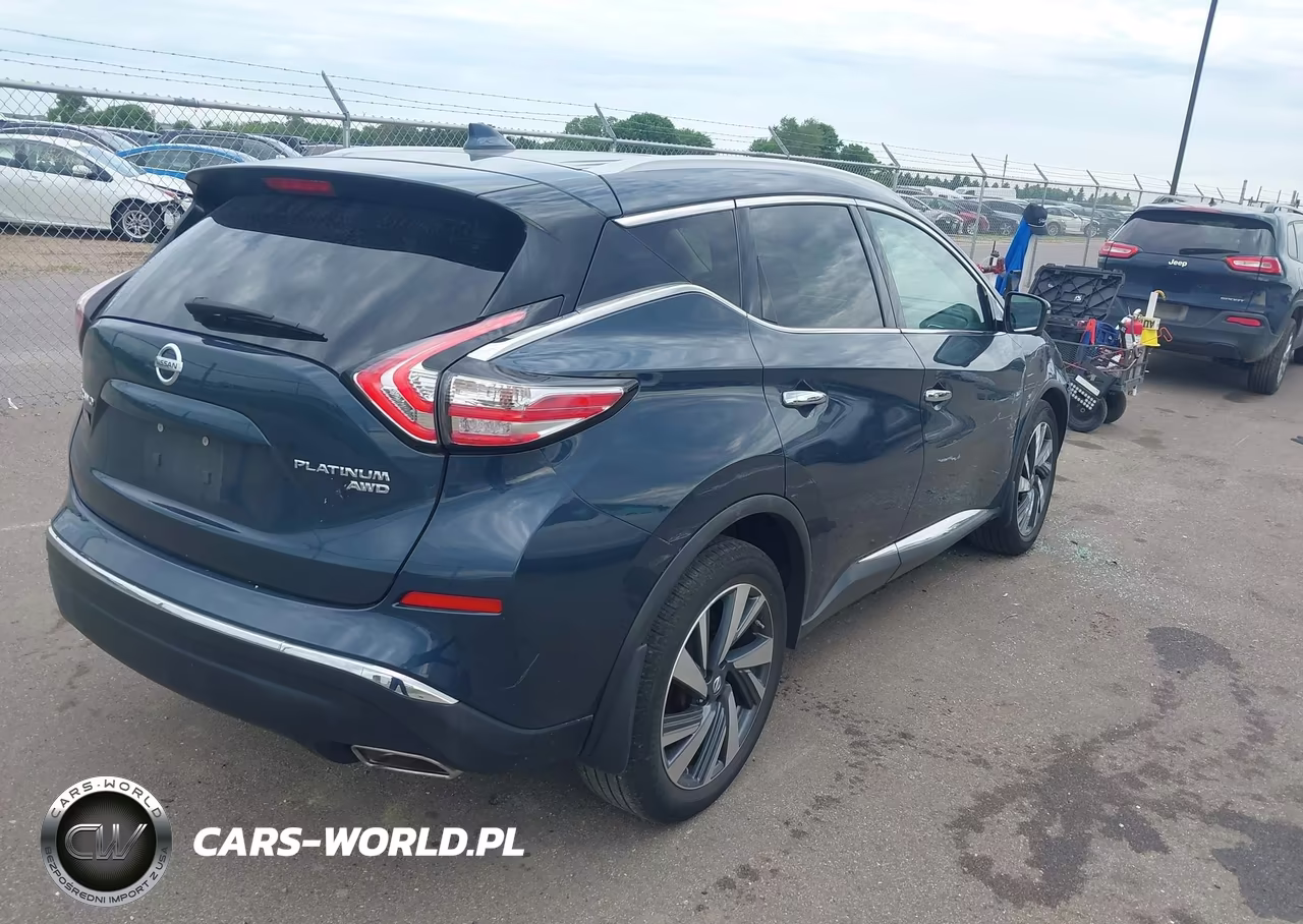 2017 Nissan Murano Platinum VIN:5N1AZ2MH0HN168530 - 4
