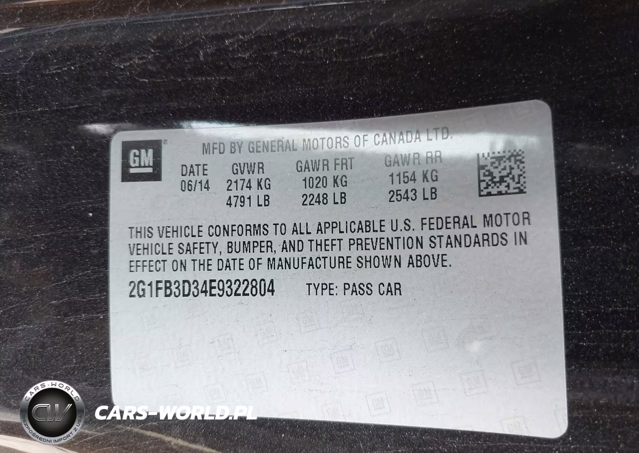 2014 Chevrolet Camaro 1Lt VIN:2G1FB3D34E9322804 - 9